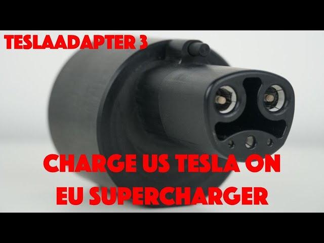 Tesla Adapter rev. 3 | Charge US spec Tesla on EU Supercharger's | TeslaAdapter.com (ENG)