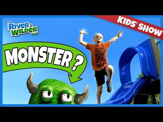 BEST MONSTER TAG EVER | Kids run from zombie monster dad