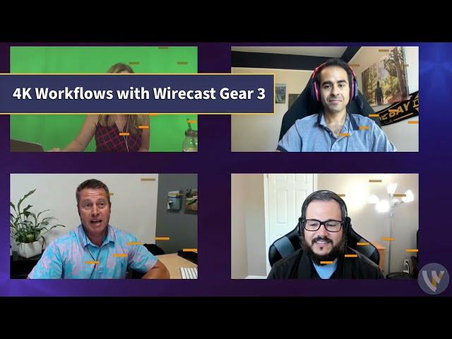 4K Workflows with Wirecast Gear 3 - The Wirecast Show Clip [Episode 1]