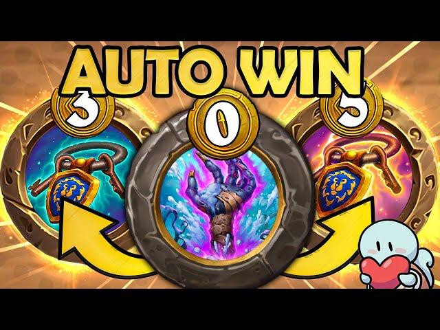 This combo is an easy auto win... | Hearthstone Battlegrounds