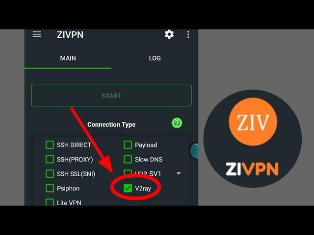 How to setup ZIVPN v2ray settings tutorial guide