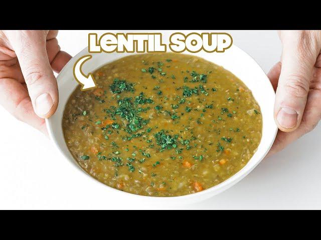 Homemade Lentil Soup Recipe