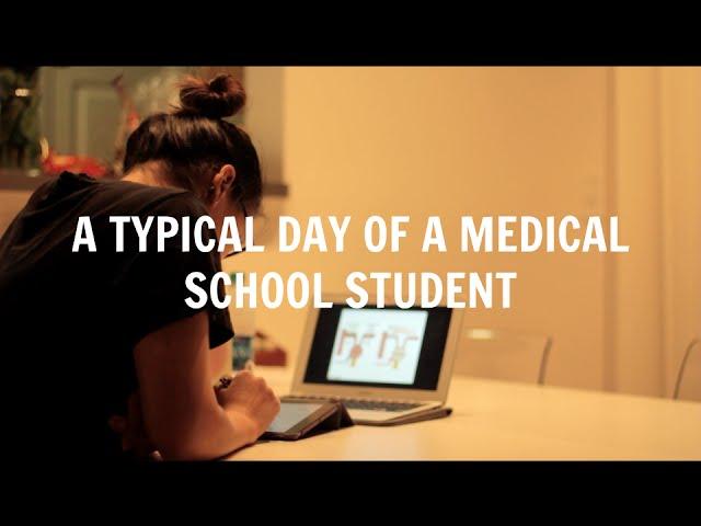 A Typical Day of a Medical School Student | Med School Student Day in the Life