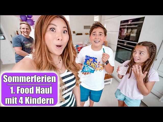 Sommerferien!! Einkaufen mit 4 Kindern  Takis live Test & XXL Food Haul | Mamiseelen