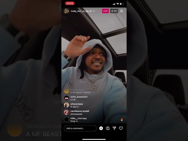 YOUNG NUDY IN TRAFFIC PREVIEWS UNRELEASED MUSIC(PRODBY.COUPE)