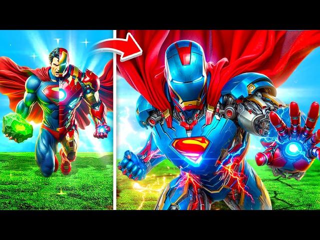 Upgrading Iron Man To SUPERMAN IRON MAN In GTA 5!