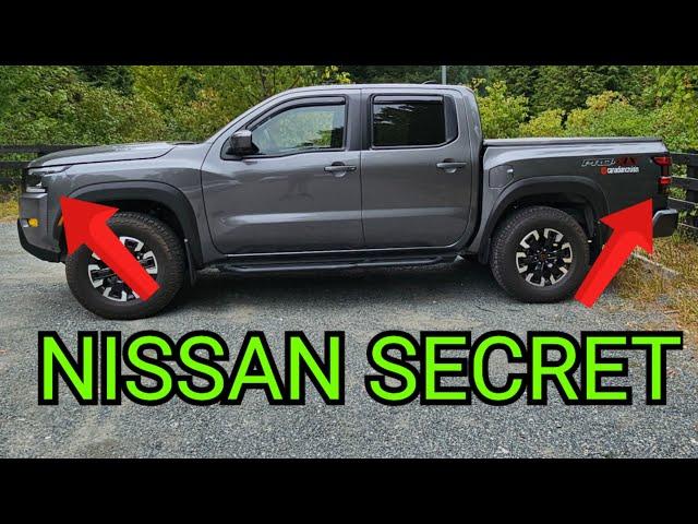 A HIDDEN FEATURE ON THE NEW 2023 NISSAN FRONTIER PRO-4X YOU NEVER KNEW ABOUT!