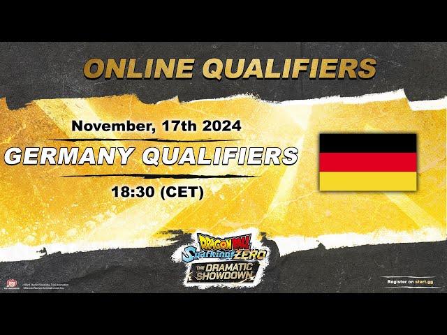 DRAGON BALL: Sparking! ZERO - THE DRAMATIC SHOWDOWN - GERMANY ONLINE QUALIFIERS