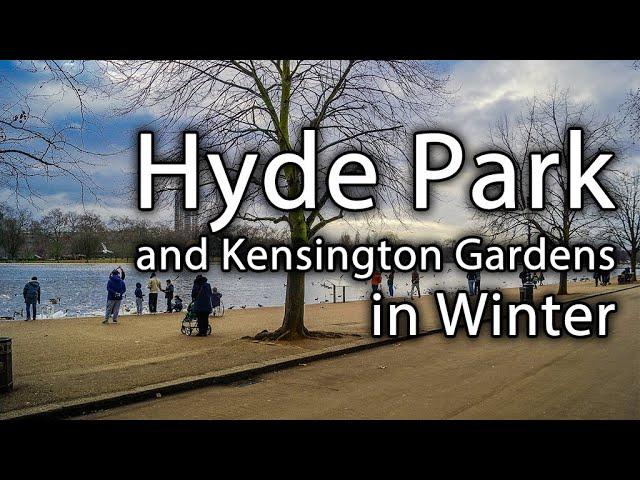 Hyde Park in Winter