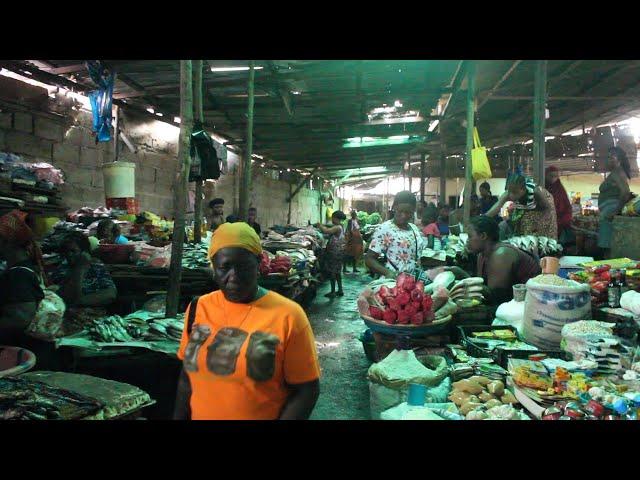 Talk To The Camera - The Railing Guard Is Affecting Our Business, Lumley Market Women - Sierra Leone