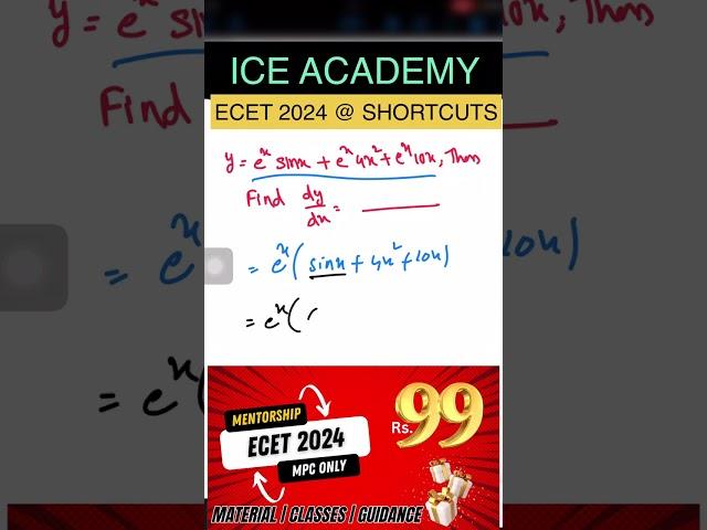 ECET 2024 | How to get best rank in ECET,#Ecetshort 62,#Sbtet,#ice academy