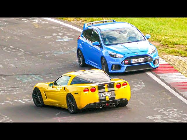 Touristenfahrten Highlights, Near Crash, CRAZY Bikers, Fails & Action! Nürburgring Nordschleife