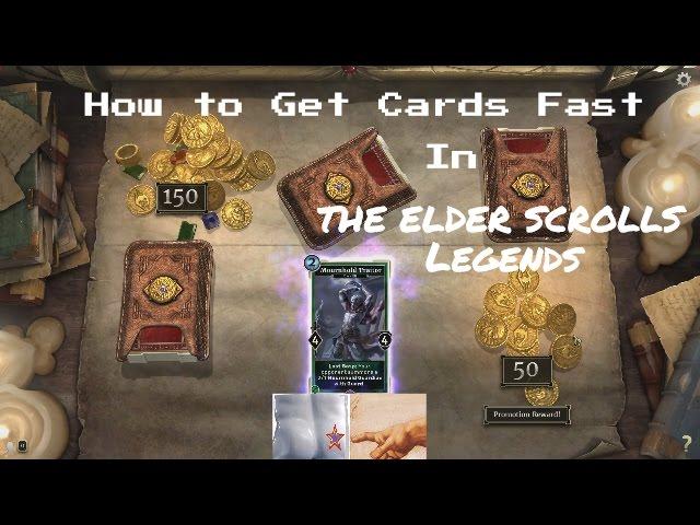 The Fastest Way to Get Cards in Elder Scrolls: Legends