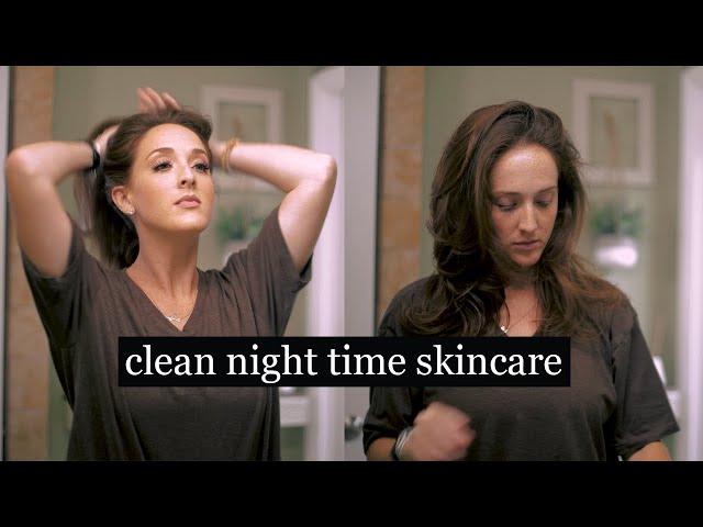 My Clean Beauty Nighttime Skincare Routine! | Shayna Greer