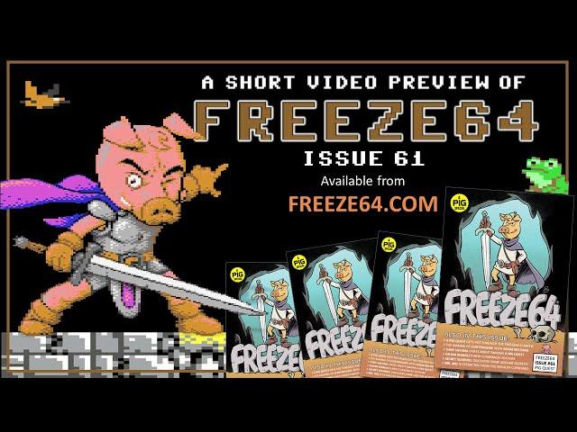 FREEZE64 fanzine issue 61 for the Commodore 64