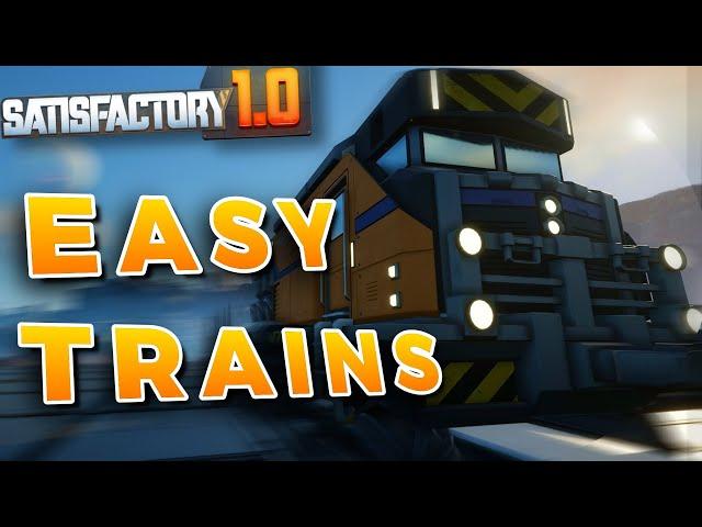 Perfect Beginner Guide To Trains Satisfactory 1.0