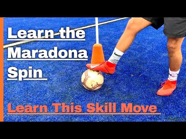 How To Do The Maradona Spin | Roulette Skill Move Tutorial