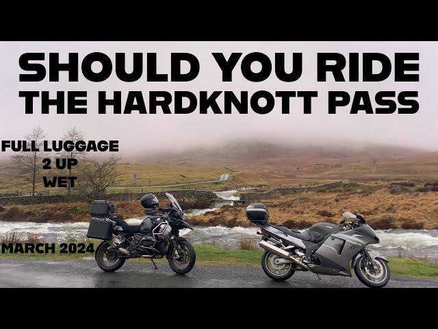 Should You Ride The Hardknott Pass UK | One of UK's top 10 most dangerous roads | Motorcycle Ride