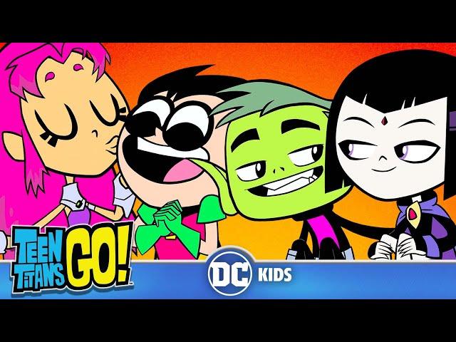 Hugs and Kisses  | Teen Titans Go! | @dckids