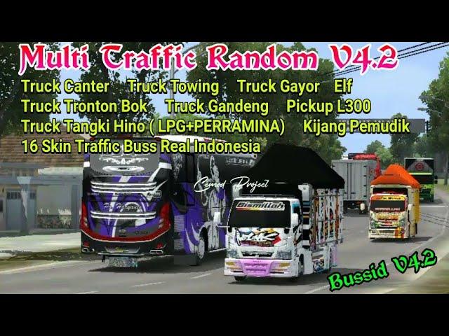 Multi Traffic Random|kodename traffic bussid v4.2