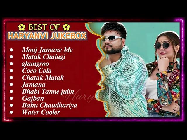 Top 10 Haryanvi Songs || New Haryanvi Jukebox 2024 || Divyanka, Sapna Chaudry Top hit Songs