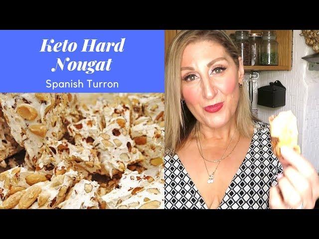 Keto Hard Nougat (Turron)