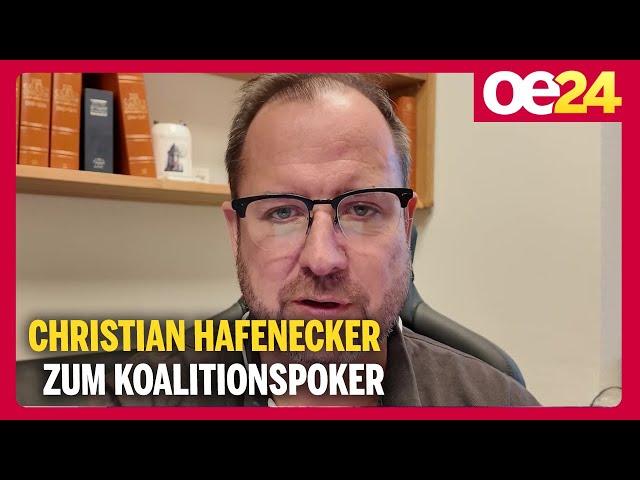 Koalitionspoker: Statement von @ChristianHafeneckerTV