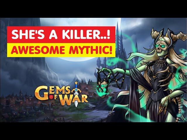 Gems of War MORTHANI'S DARKNESS! New Mythic! Best Team Guide and Strategy?