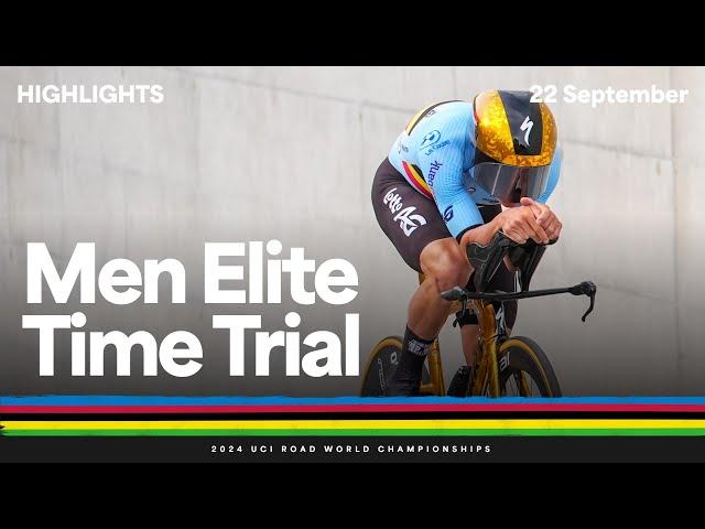 Men Elite Individual Time Trial highlights | 2024 UCI Road World Championships