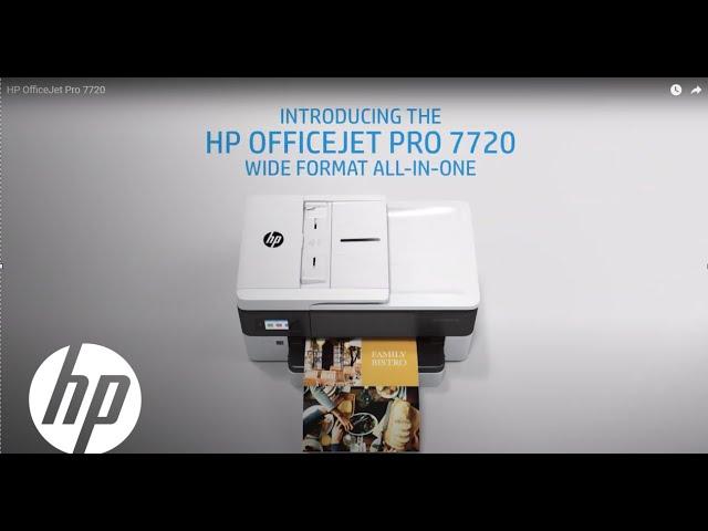 HP OfficeJet Pro 7720