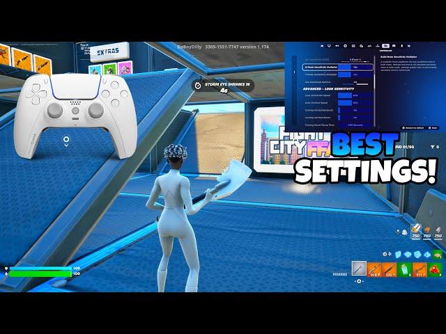 Fortnite 3v3v3v3 Go Goated Zone WarsGameplay + BEST Controller Settings For Fortnite!