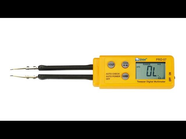 PRO-57 Tweezer Digital Multimeter from Global Specialties