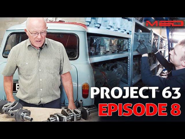 Project 63 Episode 8 -  we search for a Cooper S block and crank