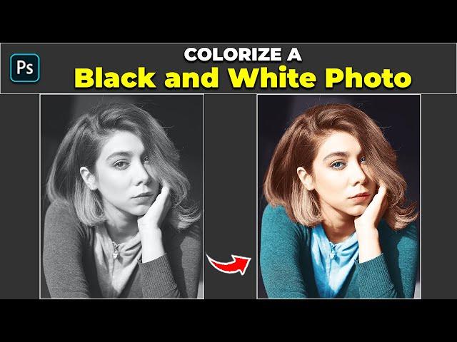 Colorize a Black and White Photo - Photoshop Tutorial