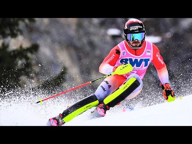 Loic MEILLARD - Winner - Slalom (Run 1) - Wengen SUI - 2023