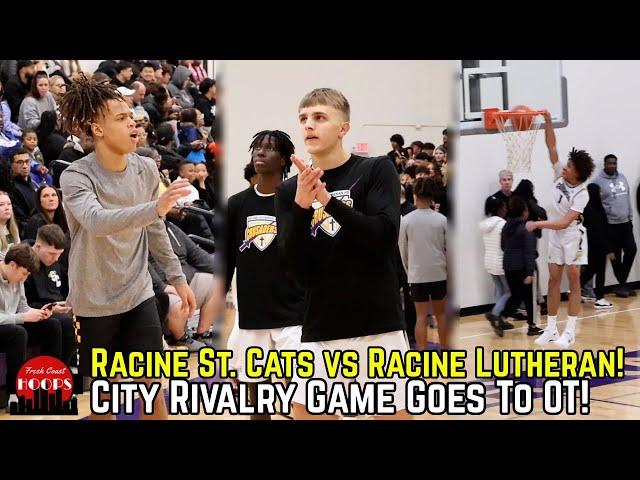 City Rivals GO AT IT! St. Cats vs Racine Lutheran Goes To Overtime!