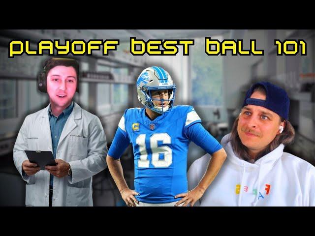 How To Win At Fantasy Football Playoff Best Ball (Rules To Follow, Tips, Tricks, + PICKS)