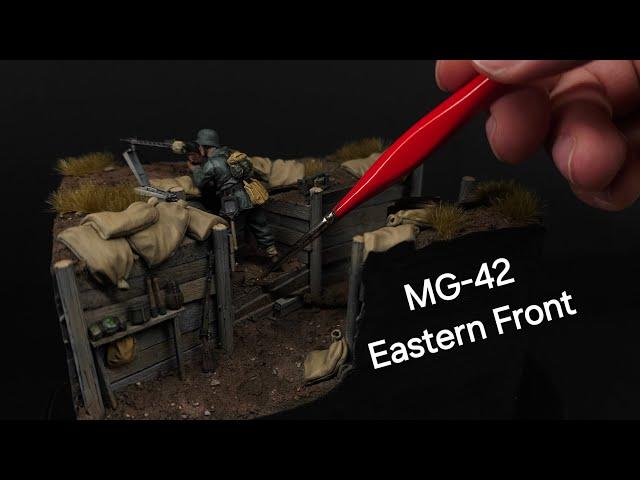 Eastern Front Diorama WW2 - 1/35