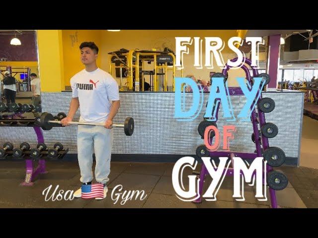 First Day of Gym | Shopping in America |