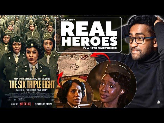 The Six Triple Eight Full Movie Review in Hindi | Real hero's | watch elbido