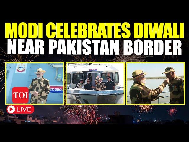 LIVE | PM Modi Near Pak Border; Celebrates Diwali With Indian Armed Forces | Watch