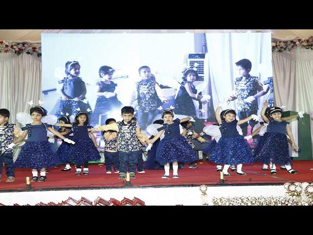 Dance by Nursery on Annual Day Celebration II Wisdom English High School, HBR Layout,Bangalore.