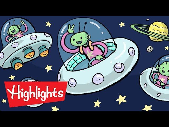 Astronauts and Aliens | 2020 | SPACE Compilation | Highlights Kids