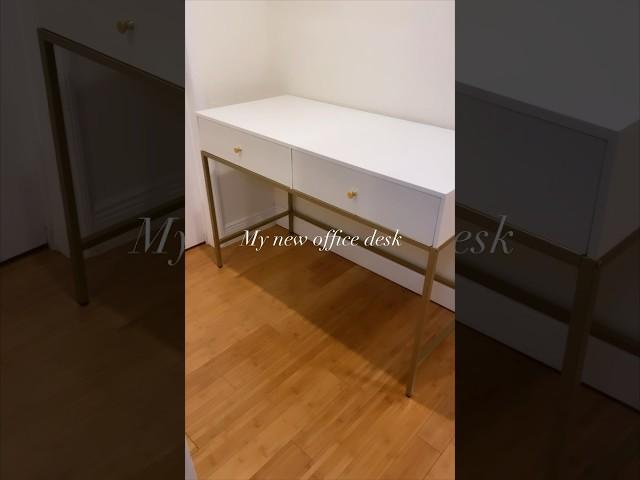 My new office desk from Amazon! #amzonfinds #amazonreviewer #amazonreviews #amazonreview