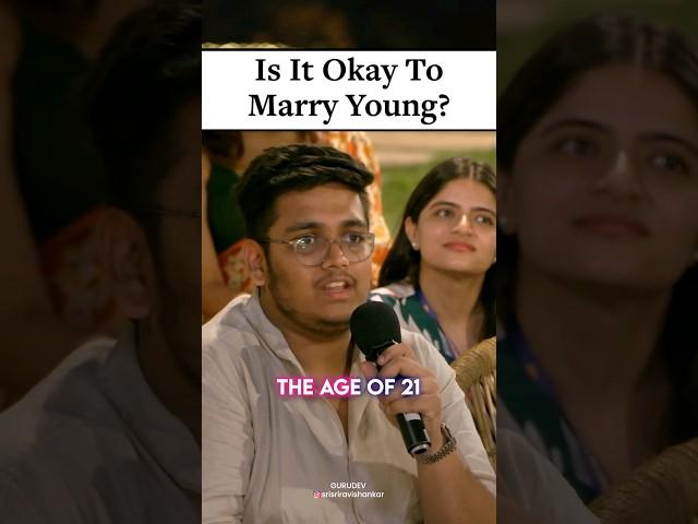 क्या मुझे शादी कर लेना चाहिए ?  ||   Is it okay to marry young ?  ||  Shashwat amrev