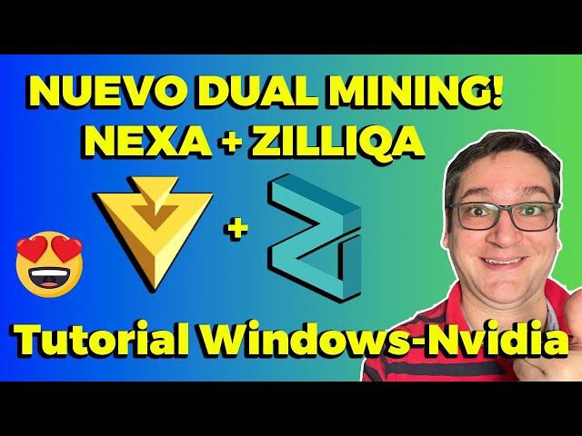 DUAL MINING NEXA + ZIL, tutorial Windows-Nvidia