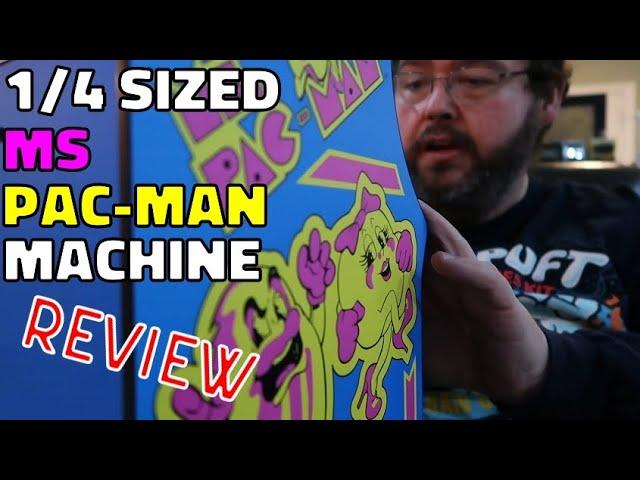 Ms Pacman Arcade Cabinet Replica ! Quarter Sized Ms Pacman Arcade Review!