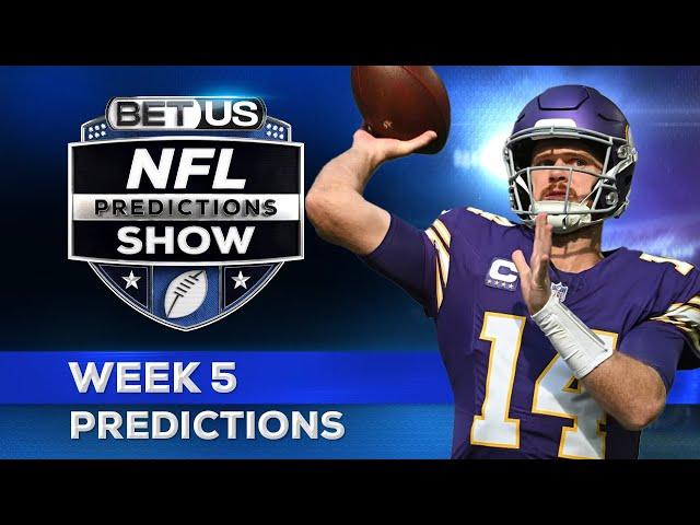 NFL Week 5 Predictions | Free Football Picks, Betting Odds and Best Bets