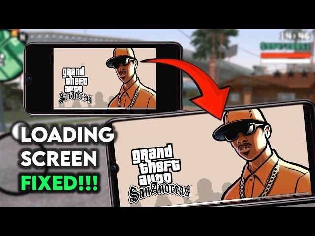 How To Full Loading Screen on GTA SA Android #gtasa #grandtheftauto #cleocheat