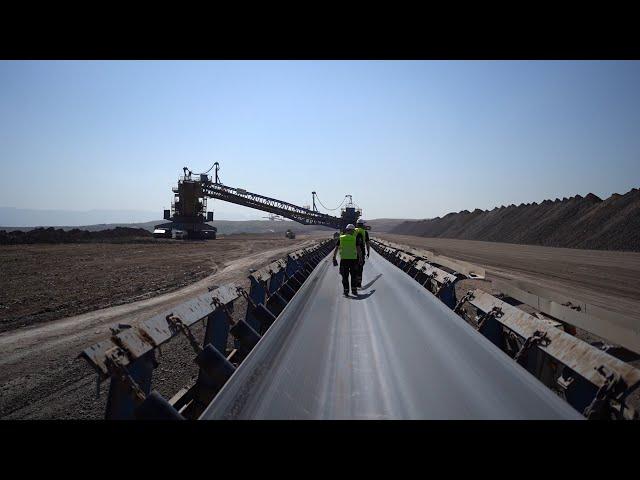 Sempertrans conveyor belts operating at Mae Moh Mine, the largest open-pit mine in South East Asia